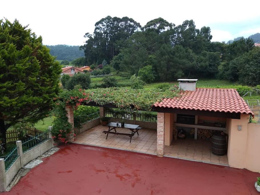 Casa Covelino Villa Poio Bagian luar foto