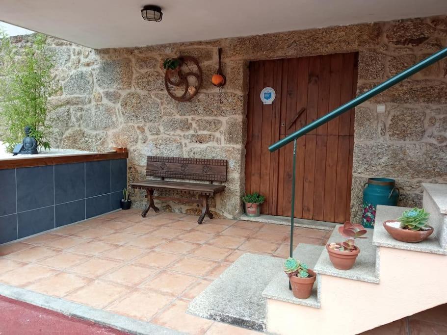 Casa Covelino Villa Poio Bagian luar foto