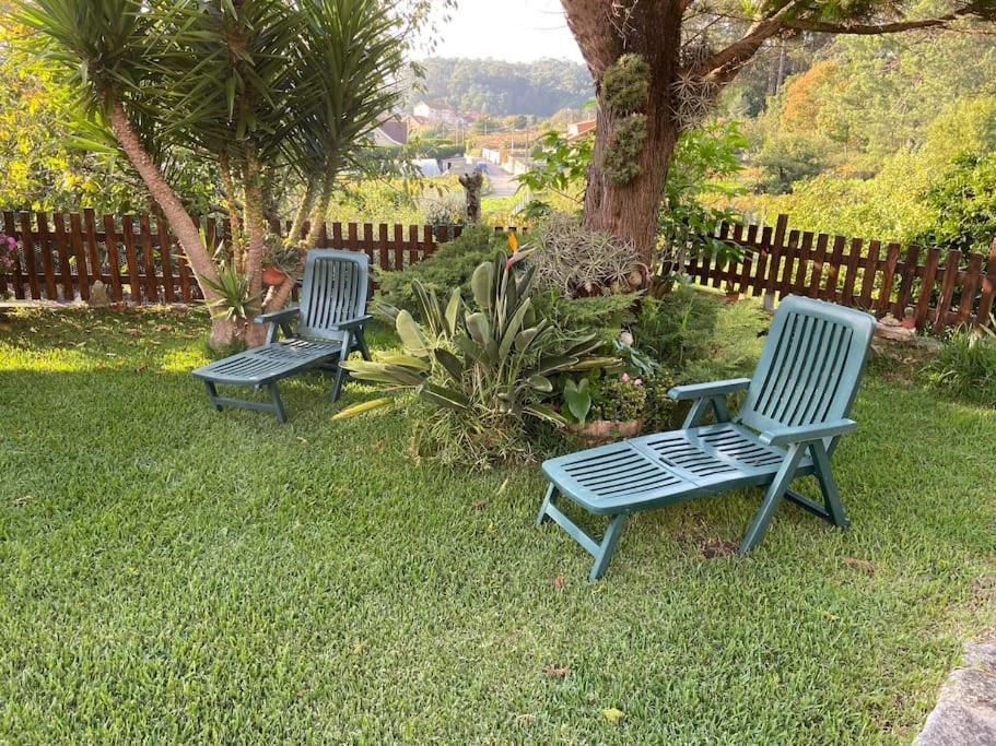 Casa Covelino Villa Poio Bagian luar foto