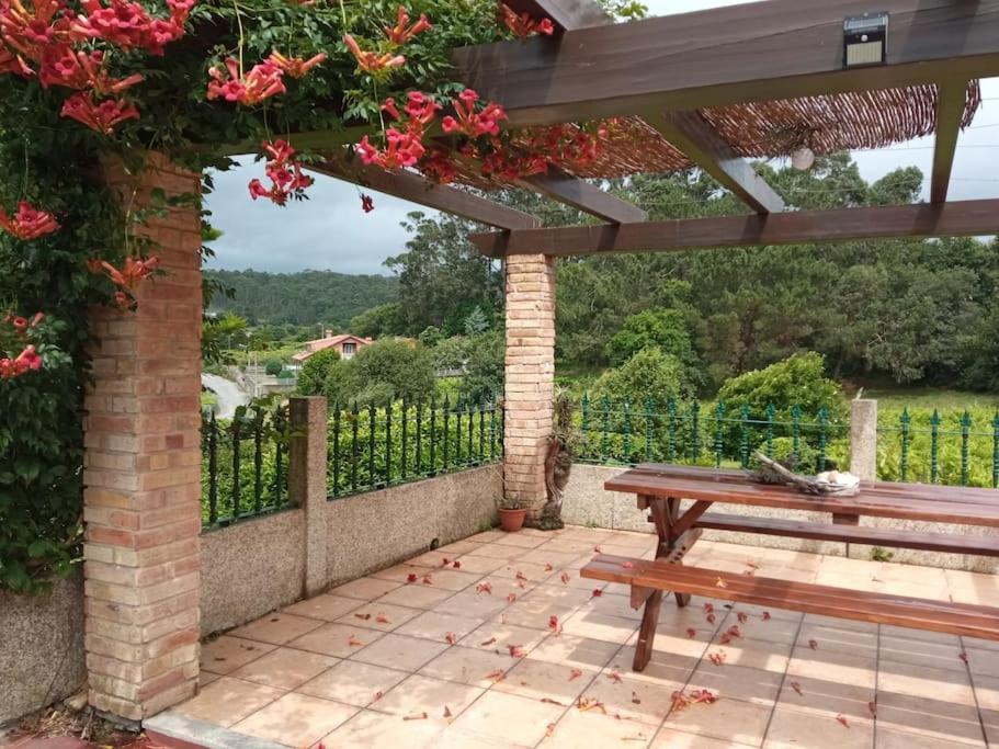 Casa Covelino Villa Poio Bagian luar foto